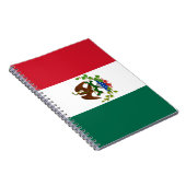 Carnet Drapeau de la République mexicaine : 1824-1835, Pè (Côté Droit)