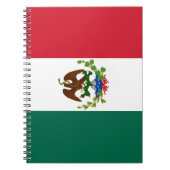 Carnet Drapeau de la République mexicaine : 1824-1835, Pè (Devant)