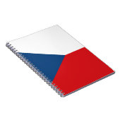 Carnet Drapeau de la République tchèque (Côté Droit)