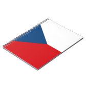 Carnet Drapeau de la République tchèque (Côté gauche)
