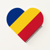 Carnet Drapeau de la Roumanie (Dos)