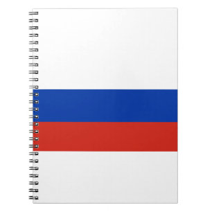 Carnet Drapeau de la Russie