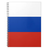 Carnet Drapeau de la Russie (Devant)