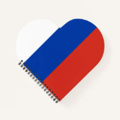 Carnet Drapeau de la Russie (Devant)
