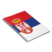 Carnet drapeau de la Serbie (Côté Droit)