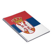 Carnet Drapeau de la Serbie (Côté Droit)