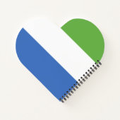 Carnet drapeau de la Sierra Leone (Dos)