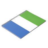 Carnet drapeau de la Sierra Leone (Côté gauche)