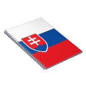 Carnet Drapeau de la Slovaquie (Côté Droit)