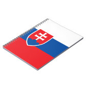 Carnet Drapeau de la Slovaquie (Côté gauche)