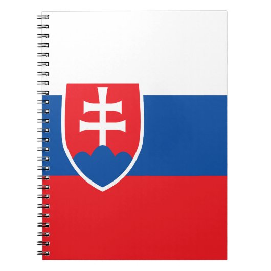 Carnet Drapeau de la Slovaquie (Devant)