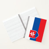 Carnet Drapeau de la Slovaquie (Intérieur)
