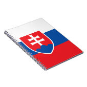 Carnet Drapeau de la Slovaquie (Côté Droit)