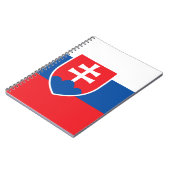 Carnet Drapeau de la Slovaquie (Côté gauche)