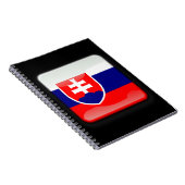 Carnet Drapeau de la Slovaquie (Côté Droit)