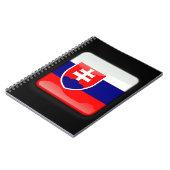 Carnet Drapeau de la Slovaquie (Côté gauche)