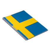 Carnet Drapeau de la Suède (Côté Droit)