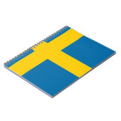 Carnet Drapeau de la Suède (Côté gauche)