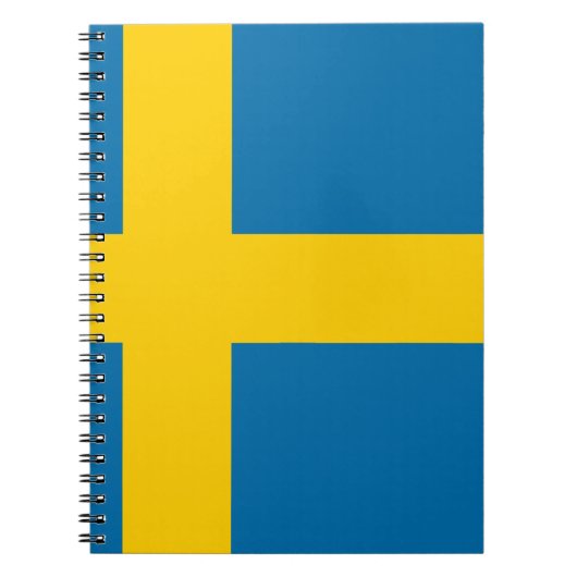 Carnet Drapeau de la Suède (Devant)