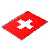 Carnet Drapeau de la Suisse (Côté gauche)