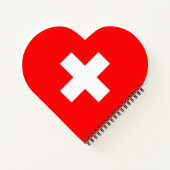 Carnet Drapeau de la Suisse (Dos)