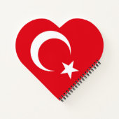 Carnet Drapeau de la Turquie (Dos)