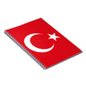 Carnet Drapeau de la Turquie (Côté Droit)