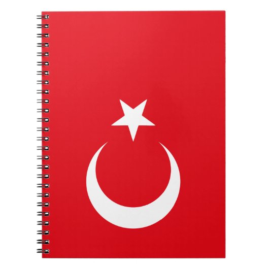 Carnet Drapeau de la Turquie (Devant)