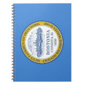 Carnet Drapeau de la ville de Boston (Massachusetts) (Devant)