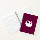 Carnet Drapeau de la ville de Phoenix (Arizona) (Intérieur)