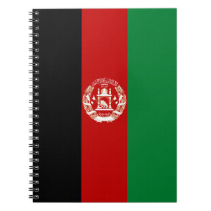 Carnet Drapeau de l'Afghanistan