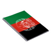 Carnet Drapeau de l'Afghanistan (Côté Droit)
