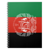 Carnet Drapeau de l'Afghanistan (Devant)