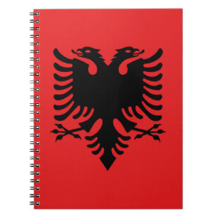 Carnet Drapeau de l'Albanie