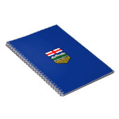 Carnet Drapeau de l'Alberta (Côté Droit)