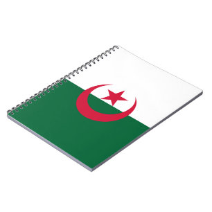 Carnet Drapeau de l'Algérie