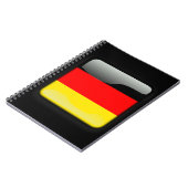 Carnet Drapeau de l'Allemagne (Côté gauche)