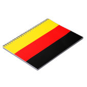 Carnet Drapeau de l'Allemagne (Côté gauche)