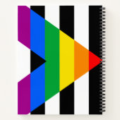 Carnet Drapeau de l'allié LGBTQ+ (Dos)