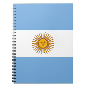 Carnet Drapeau de l'Argentine Bandera De Argentine