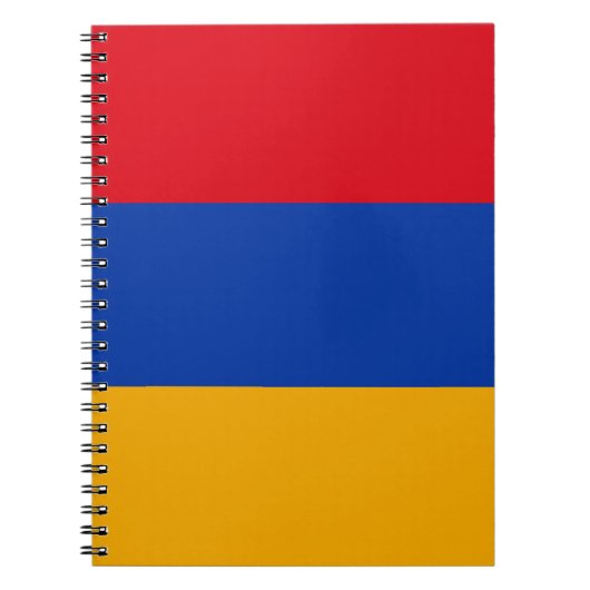 Carnet Drapeau de l'Arménie (Devant)