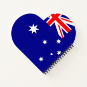 Carnet Drapeau de l'Australie (Dos)