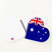 Carnet Drapeau de l'Australie (Intérieur)