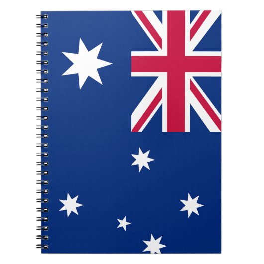 Carnet Drapeau de l'Australie (Devant)