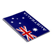 Carnet Drapeau de l'Australie (Côté Droit)
