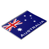 Carnet Drapeau de l'Australie (Côté gauche)