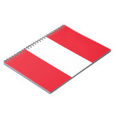 Carnet Drapeau de l'Autriche (Côté gauche)