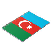 Carnet Drapeau de l'Azerbaïdjan (Côté gauche)