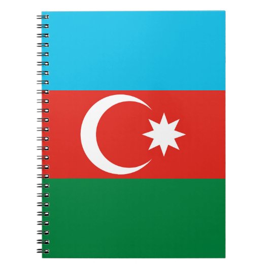 Carnet Drapeau de l'Azerbaïdjan (Devant)