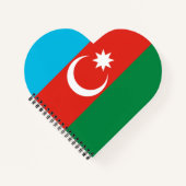 Carnet Drapeau de l'Azerbaïdjan (Devant)